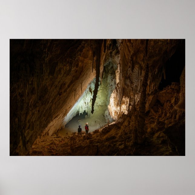 Poster Cavernas de Helen em Carlsbad Caverns (Frente)