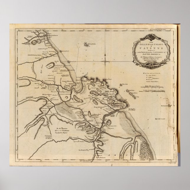 Pôster Cayenne 2 (Frente)