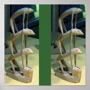 Pôster CB da arte do sapo