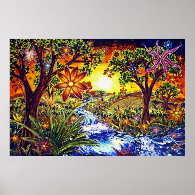 Pôster CBjork, BDazzled River (Frente)