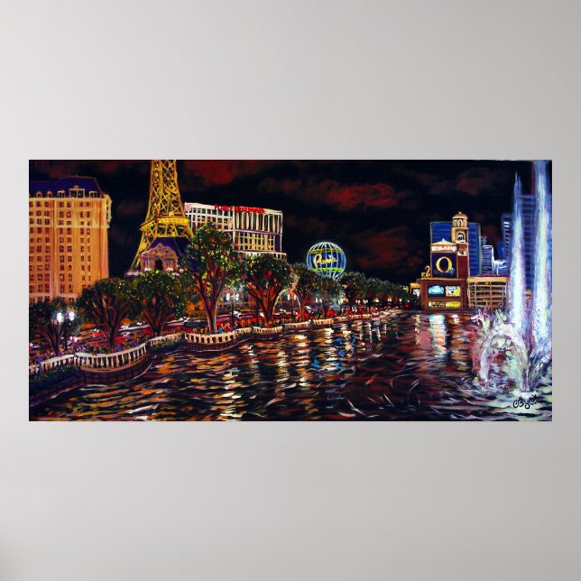 Poster CBjork Las Vegas (Frente)