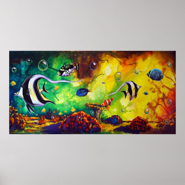 Pôster CBjork, Recife de Ídolo de Moorish (Frente)