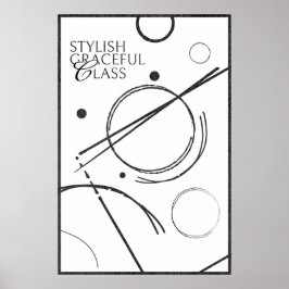 Poster CD elegante
