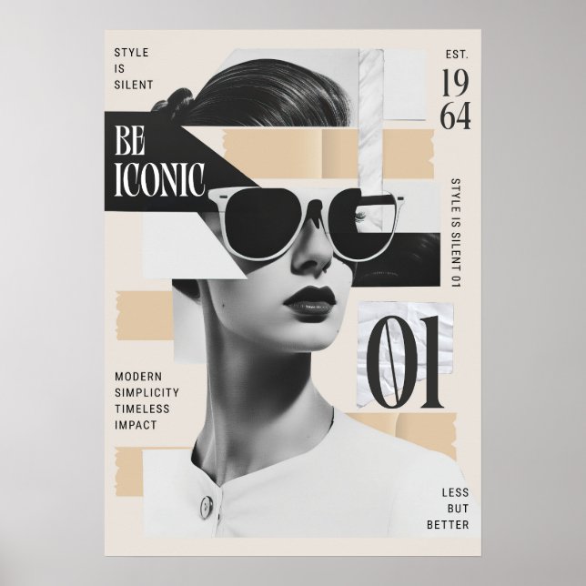 Poster CDbeiconic (Frente)