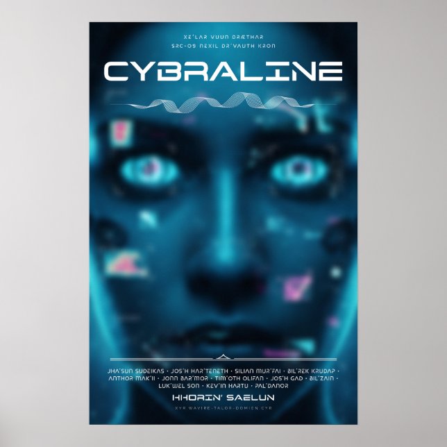 Poster CDcybraline (Frente)