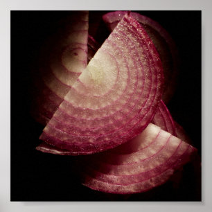 Poster Cebola vermelha