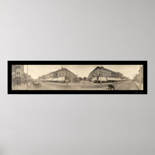 Poster Cedar Falls, foto 1907 de IA