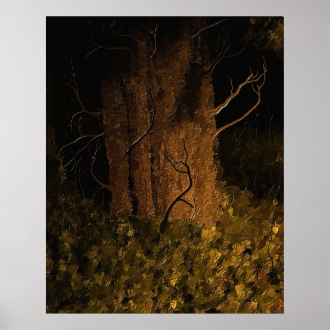 Pôster Cedar Reach em Bronze (Frente)