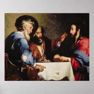 Pôster Ceia em Emmaus