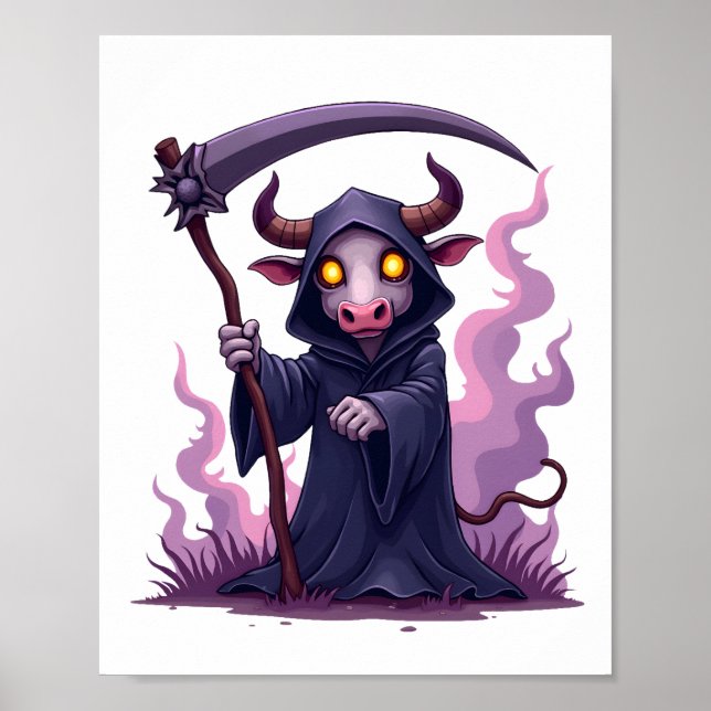 Poster Ceifador de Vacas (Frente)