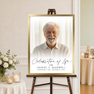 Poster Celebração da Placa de Boas-Vindas com Foto e Letr
