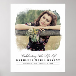 Poster Celebração da Vida com Cerimônia