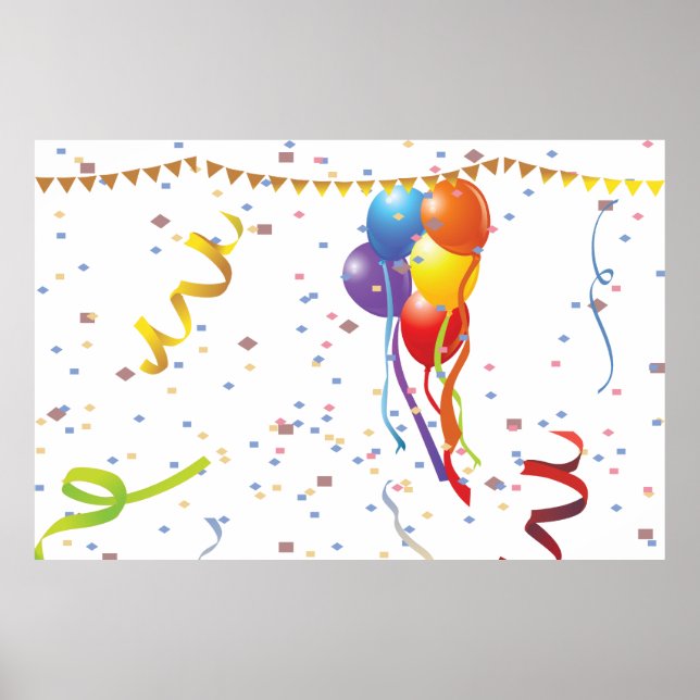 Pôster Celebração de Aniversário 2 (Frente)