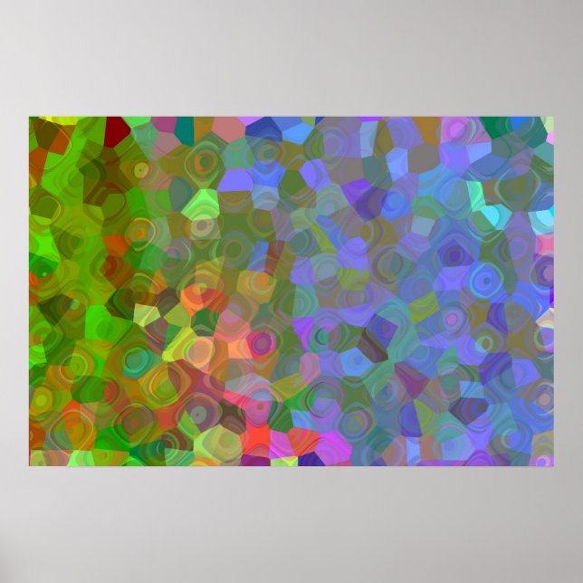 Pôster Celebração de Cores (Frente)