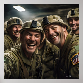 Poster Celebração do Dia do Exército Americano para Veter