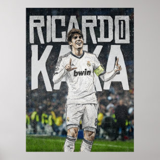 Poster Celebração do Ricardo Kaká no Real Madrid - Vintag