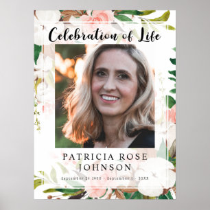 Poster Celebração Funeral do Sinal de Boas-vindas Foto da