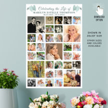 Celebração Memorial 33 Botânica de Colagem de Foto