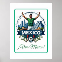 Celebração Personalizada da Seleção Mexicana de Fu