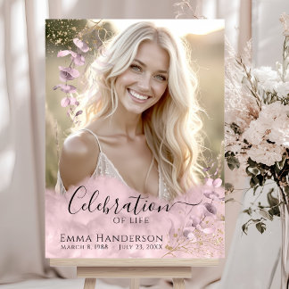 Poster Celebração personalizada da vida - Sinal de fúria 