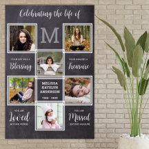 Celebração Rústica De Memória Da Vida Única 6 Foto