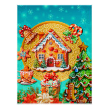 Celebrações com meu pão de Natal personalizado