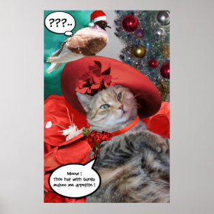 POSTER CELEBRAÇÕES DE NATAL DA PRINCESA TATUS CAT