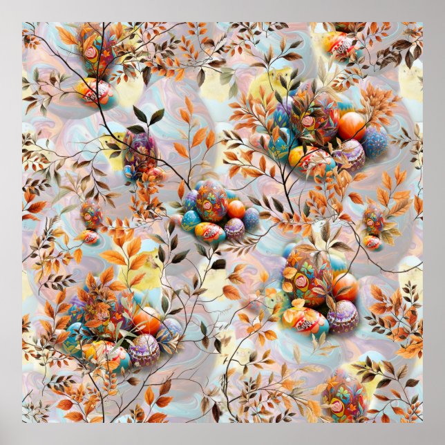 Poster Celebrações do Domingo de Páscoa (Frente)