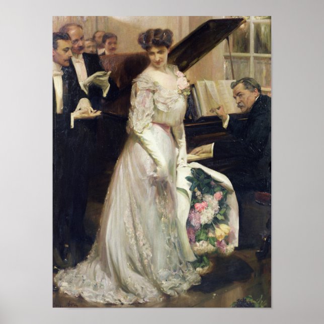 Pôster Celebrado, 1906 (Frente)