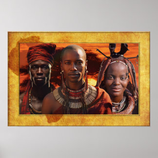 Poster Celebrando a África-Mãe