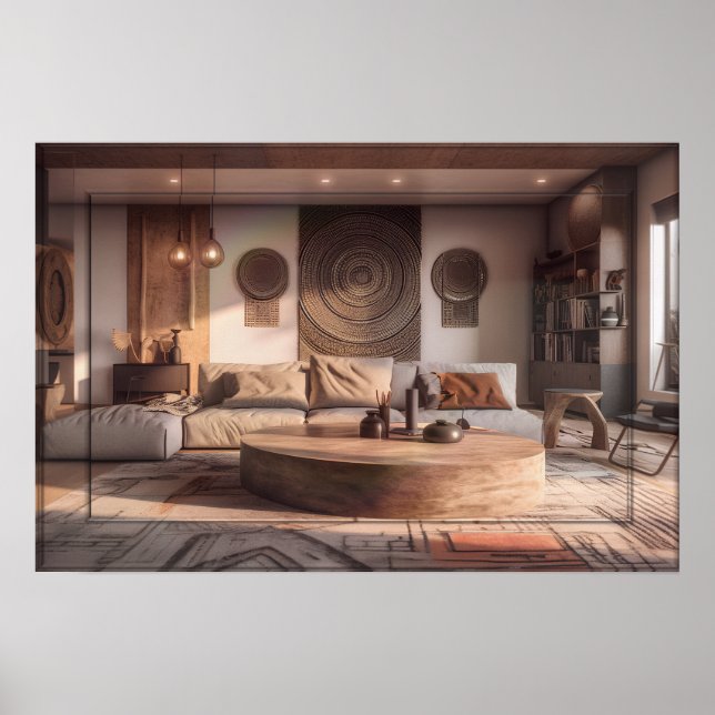 Poster Celebrando a África-Mãe (Frente)