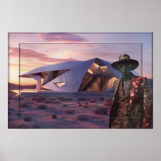 Poster Celebrando a África-Mãe (Frente)