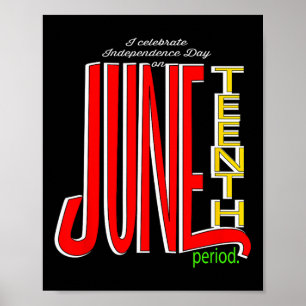 Poster Celebrar Dia da Independência No 12 de junho
