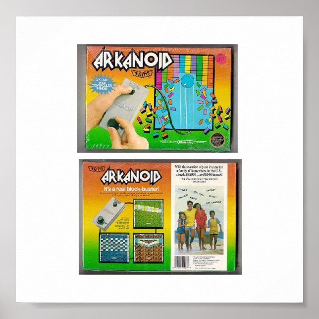 PÔSTER CELEBRAR JOGOS DE VINTAGEM (Frente)