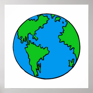 Pôster Celebrar o Dia da Terra