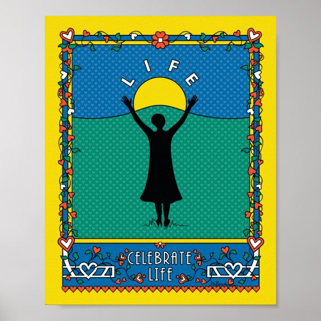 Poster Celebrar Vida 2_B_8"x10" (Frente)