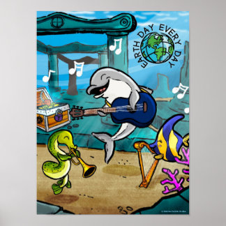 Poster Celebre Todos os Dias com Kai Dolphin na Jamaica!