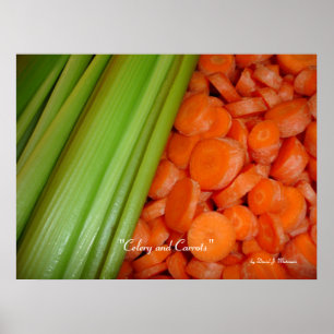 Poster Celeron e carrots