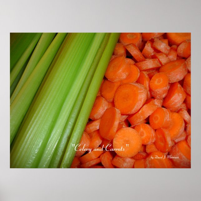 Poster Celeron e carrots (Frente)