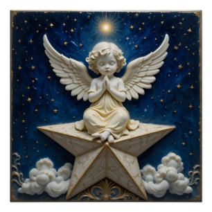 Pôster Celestial Cerâmica Angel