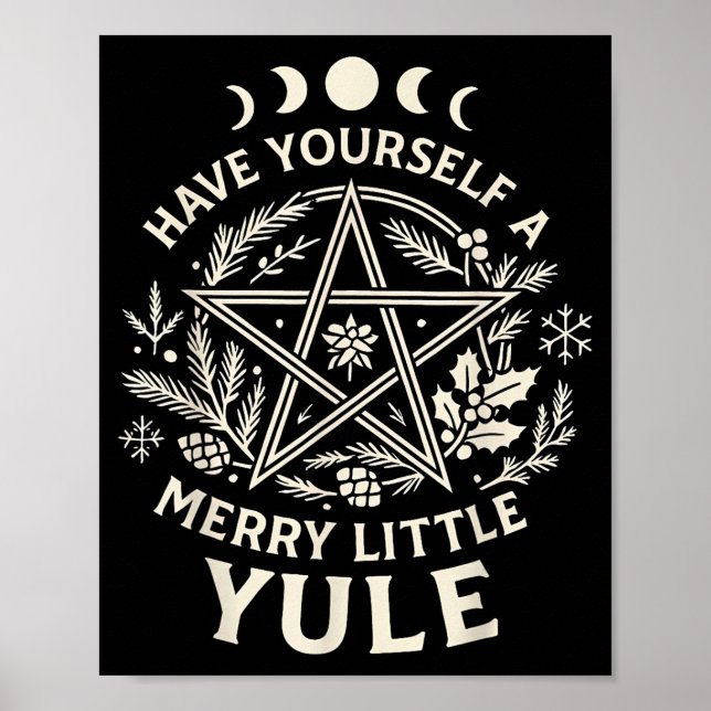 Poster Celestial Have Yourself A Merry Little Solstice Yu (Frente)
