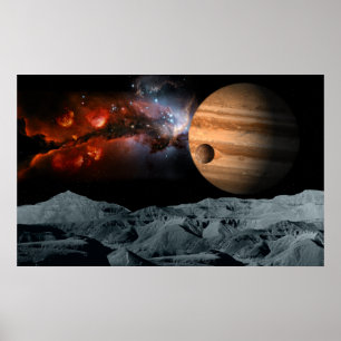 Poster Celestial Marble