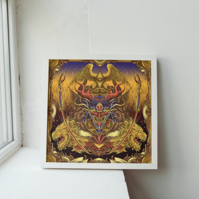 Poster Celestial Oni (Criador carregado)