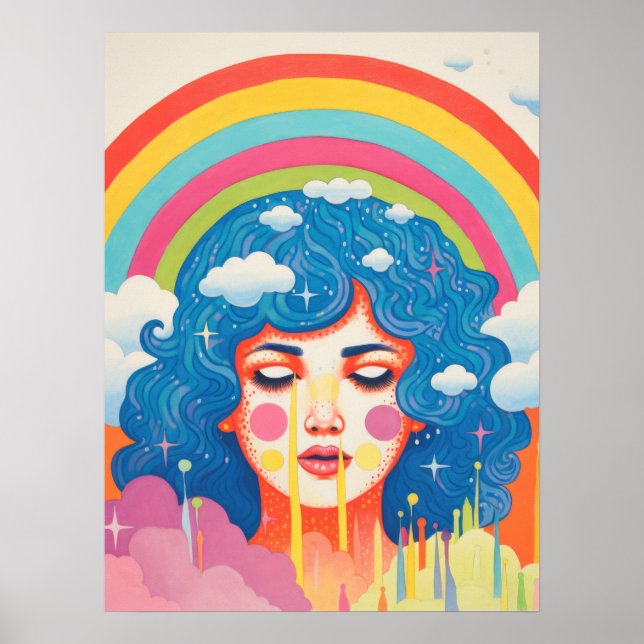 Poster Célestial Whispers: O Uso Doméstico (Frente)