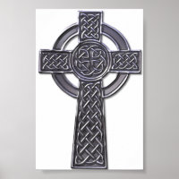 Celtic Cross - Silver