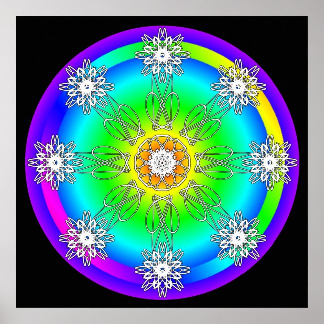 Poster Celtic Mandala (Frente)