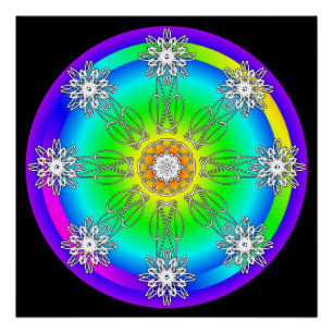 Pôster Celtic Mandala Glossy Poster
