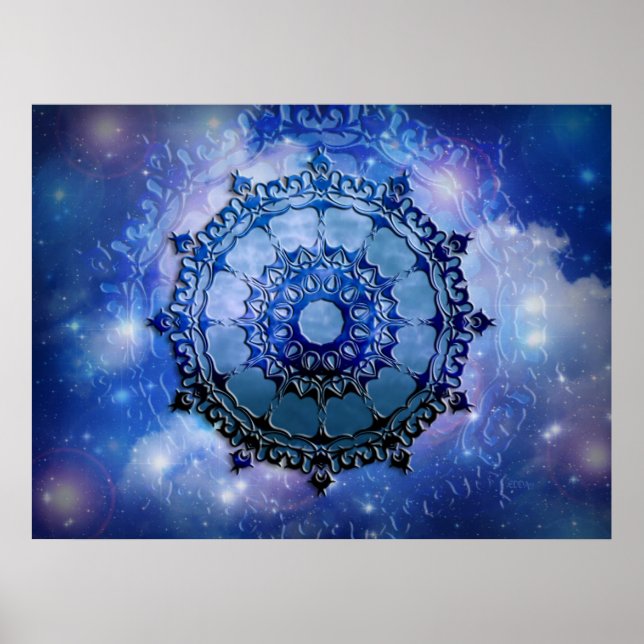 Pôster Celtic Spirit Mandala (Frente)