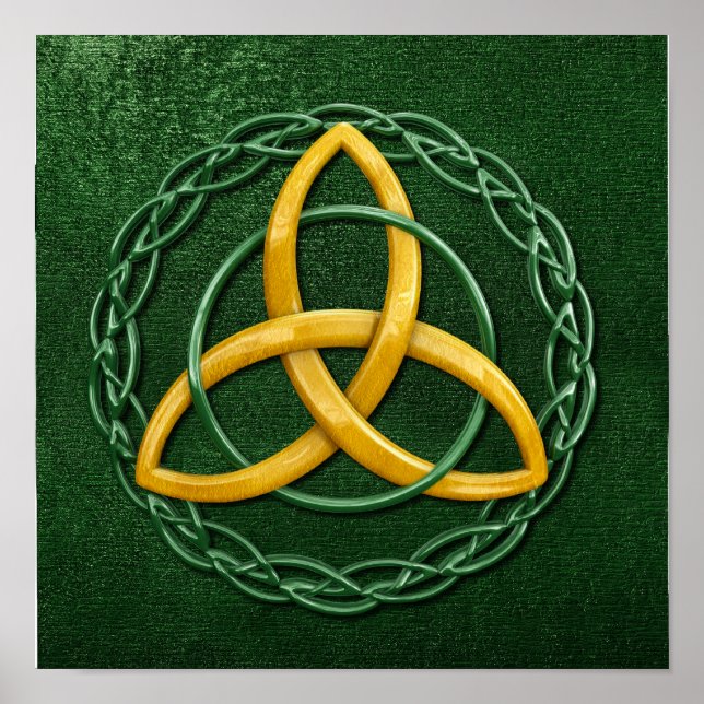 Pôster Celtic Trinity Knot (Frente)