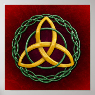 Pôster Celtic Trinity Knot
